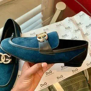 Dolce & Gabbana | Shoes | Dolce Gabbana Mens Blue Suede 